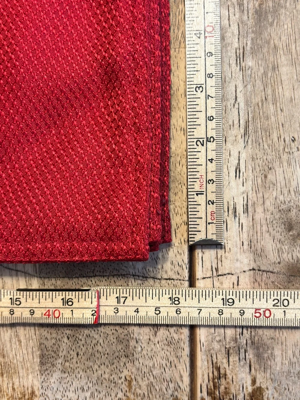 Set of 6 Red Place Mats